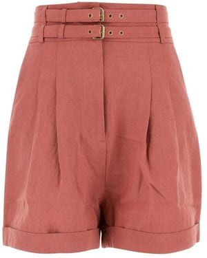 LeKasha Casual Shorts - Red