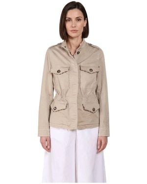 Mason's Jassen ,Katoen Eva Jacket - Naturel