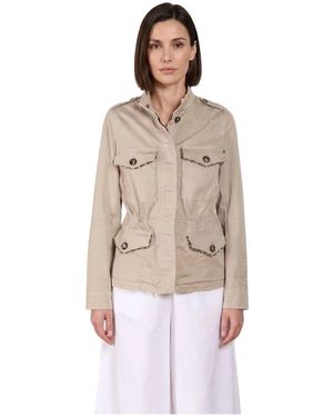 Mason's Jassen ,Katoen Eva Jacket - Naturel