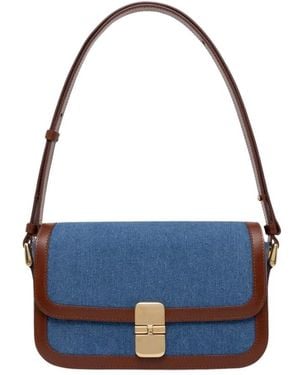 A.P.C. Shoulder Bags - Azul