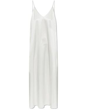 Lisa Yang Kleedjes ,Wit ,Zijden Slipdress