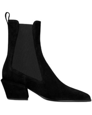 Paris Texas Cowboy Boots - Black
