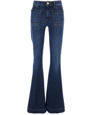 The Seafarer Boot-Cut Jeans - Blu
