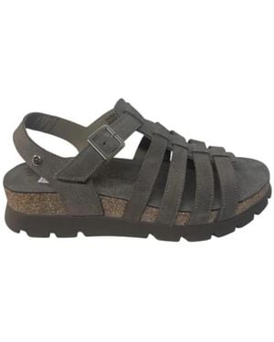 Panama Jack Flat Sandals - Grigio