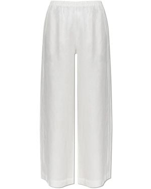 Anine Bing Wide Pants - White