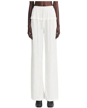 Alaïa Wide Trousers - White