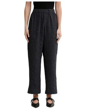 Stine Goya Cropped Trousers - Negro