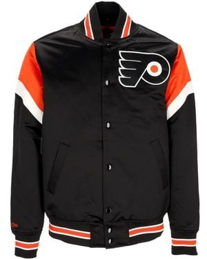Mitchell & Ness Bomber Jackets - Black