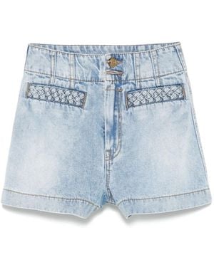 Zimmermann Denim Shorts - Blue