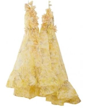 Zimmermann Harmony Asymmetrische Jurk - Geel