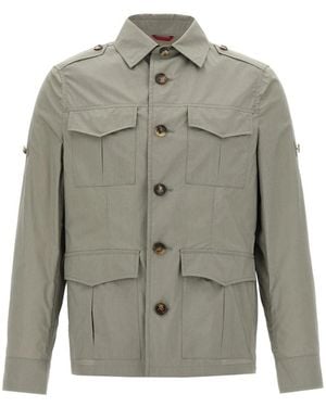 Brunello Cucinelli Safari Jacket - Grijs