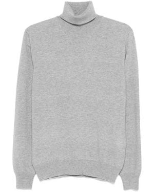 Gran Sasso Turtlenecks - Grey