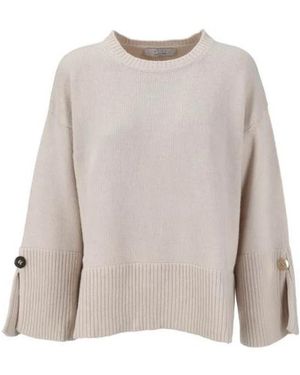 Kaos Round-Neck Knitwear - Grigio