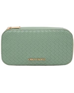 carlo colucci Toilet Bags - Verde