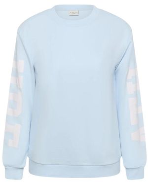Kaffe Sweatshirts - Azul