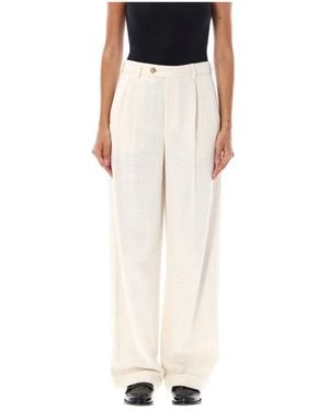A.P.C. Wide Pants - White