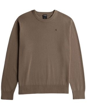 G-Star Round-Neck Knitwear - Marrón