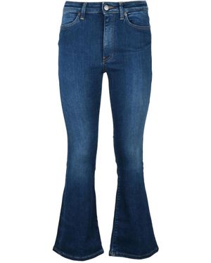 Dondup Uitlopende Jeans - Blauw