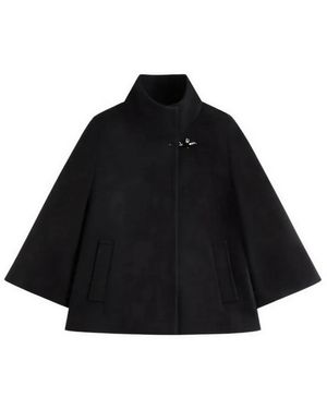 Fay Schwarzer wollmisch-cape-tel