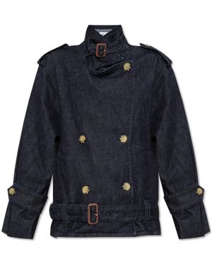 Self-Portrait Denim Jackets - Azul