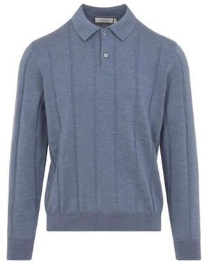 Canali Polo Shirts - Azul