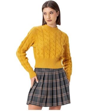 Kocca Round-Neck Knitwear - Metallic