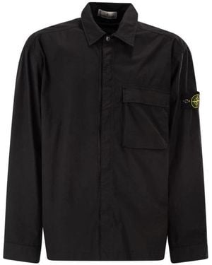 Stone Island Light Jassen - Zwart