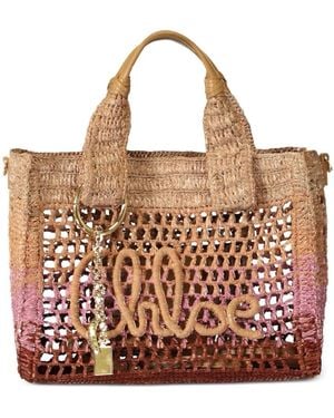 Chloé Tote Bags - Marrone