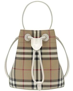 Burberry Bucket Bags - Natural