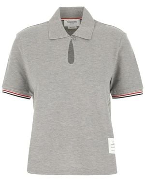 Thom Browne Polo Shirts - Grau
