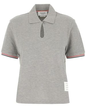 Thom Browne Tops ,Grijs ,Polo Shirts