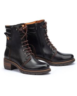Pikolinos Lace-Up Boots - Nero