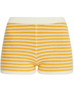 The Upside Korte Broeken ,Geel ,Katoen Daisy Shorts