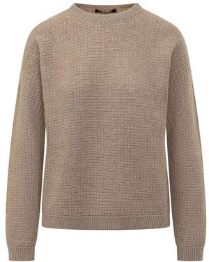 Fabiana Filippi Round-Neck Knitwear - Brown