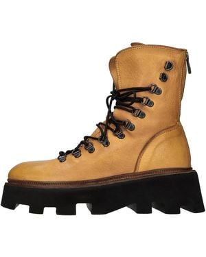 Hundred 100 Lace-Up Boots - Brown