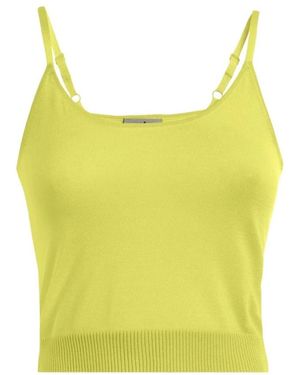 Deha Sleeveless Tops - Yellow