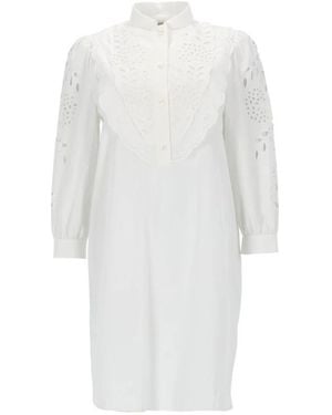 Valentino Besticktes Minikleid - Weiß