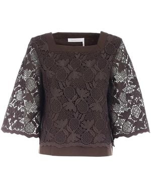 See By Chloé Blouses - Grey