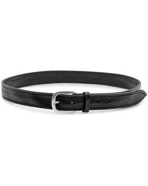 Orciani Accessoires ,Zwart ,Leer Cintura Sportiva Bul