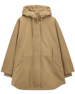 G Lab Feli Mittellange Jacke - Natur