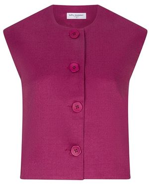 Lofty Manner Gilet Isla - Paars