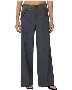 Sacai Wide Trousers - Grey