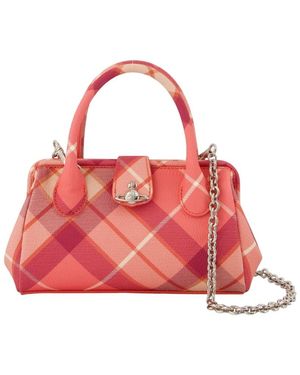 Vivienne Westwood Tassen ,Roze ,Katoen Pamela Small Handbag