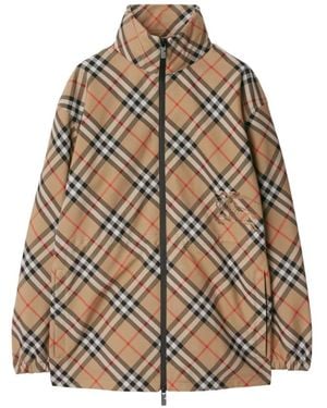 Burberry Light Jackets - Brown