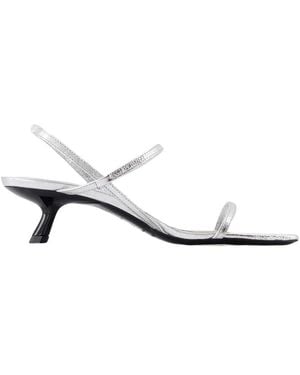Anine Bing High Heel Sandals - White