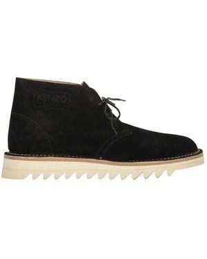 KENZO Lace-Up Boots - Nero