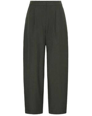 Ichi Wide Trousers - Verde
