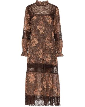 Sea Kleedjes ,Bruin ,Katoen Luisa Dress