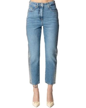 Patrizia Pepe Cropped Jeans - Blue