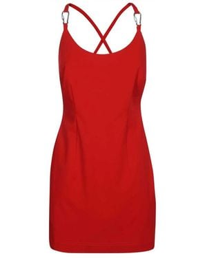 Heron Preston Mini Jurk Met Logodetail - Rood